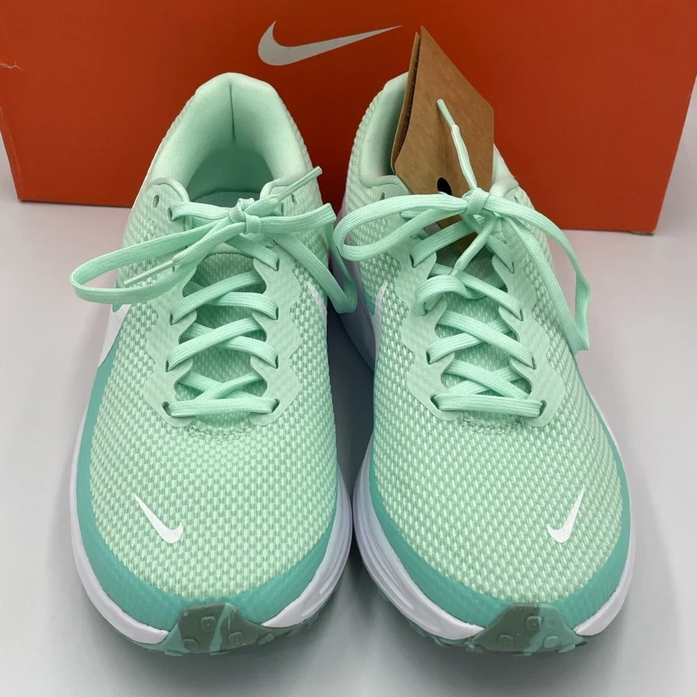 Nike Revolution 8 NN Mint Foam/White Womens Running Shoes Sz 6.5 NEW HJ8485-300‎